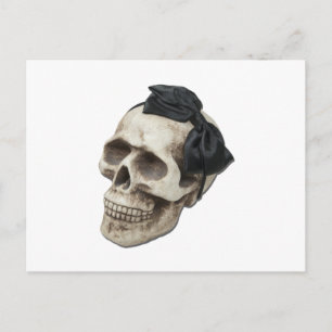 GirlSkull122111 Postcard