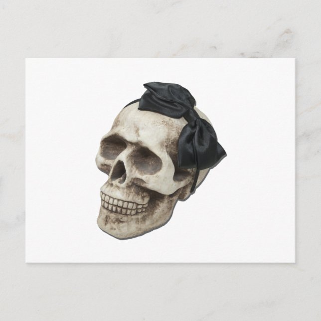 GirlSkull122111 Postcard (Front)