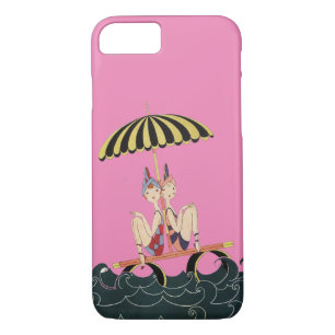 Girls's Day at the Beach iPhone 8/7 Case