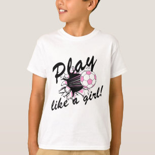 Girls's Soccer T-shirts and Gifts.