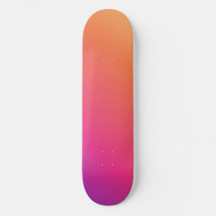 Girly Aesthetic Colourful Skateboard