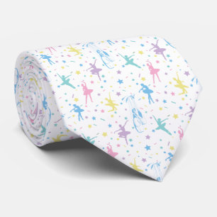 Girly Ballerina Dancer - Ballet Pattern Tie