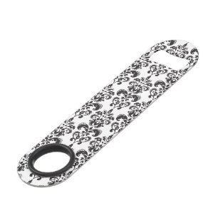 Girly Black and White Vintage Damask Pattern 2