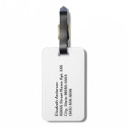 Girly Blue Grey Wide Horizontal Stripes With Name