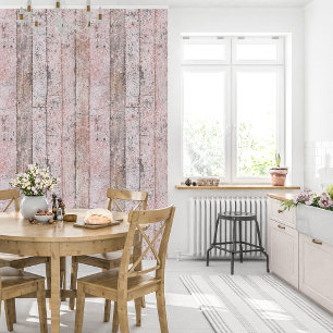 Girly Blush Rustic Pink Glitter Wood Wallpaper