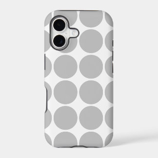 Girly Chic Accessory Party Treat Silver Polka Dots