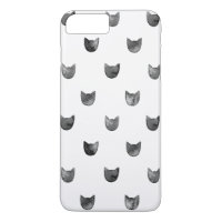Girly Chic Cute Cat Pattern