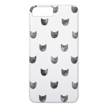 Girly Chic Cute Cat Pattern