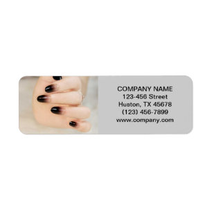 girly chic elegant manicure nails nail salon