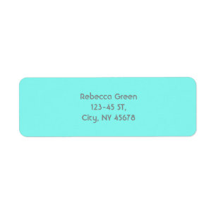 Girly chic turquoise aqua Robins Egg Blue