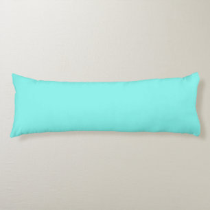 Girly chic turquoise aqua Robins Egg Blue Body Cushion