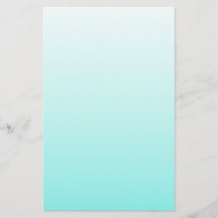 Girly chic turquoise aqua Robins Egg Blue Stationery