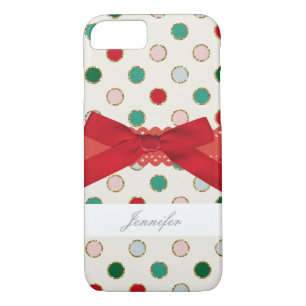 Girly Christmas Holiday Phone Case