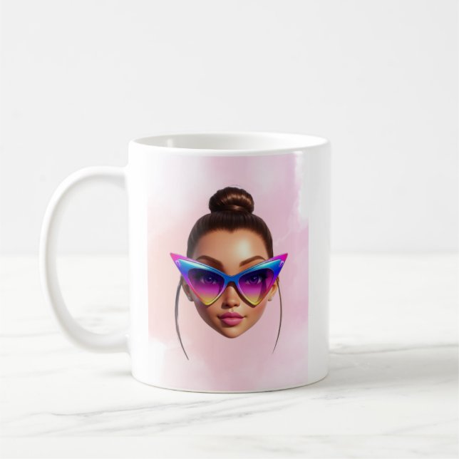 Girly Coffee Mug (Left)