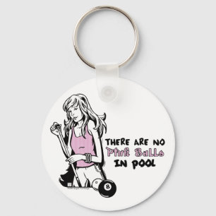 Girly Cue Key Ring