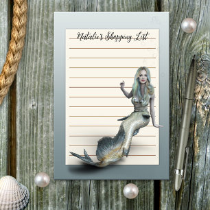 Girly Cute Mermaid Post-it Notes