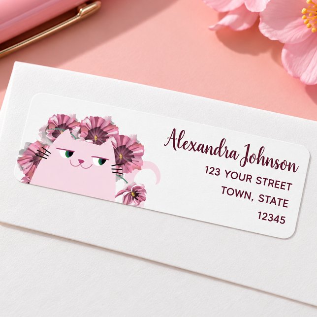 Girly Cute Return Address (Creator Uploaded)