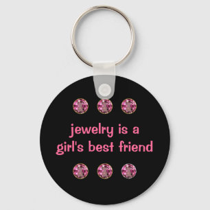 Girly Diamond Keychains