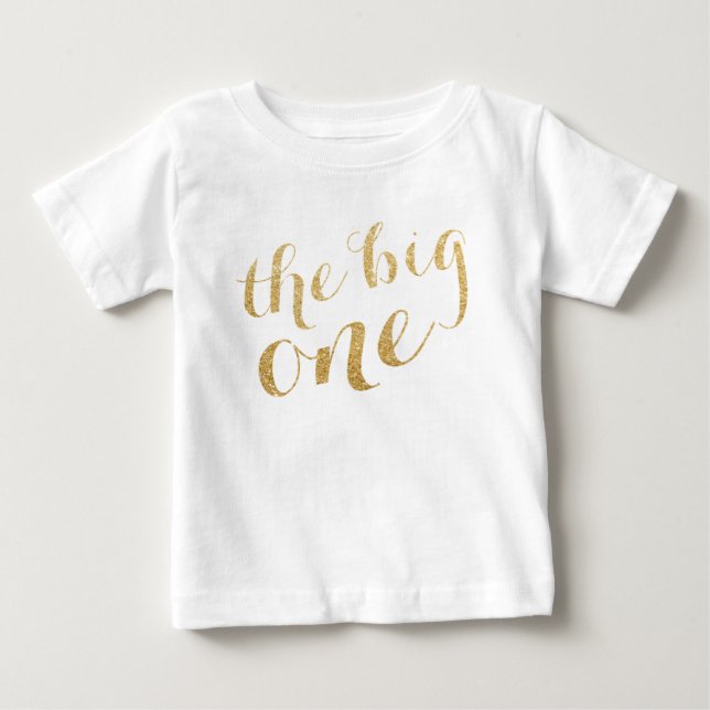 Girly First Birthday Shirt (Front)