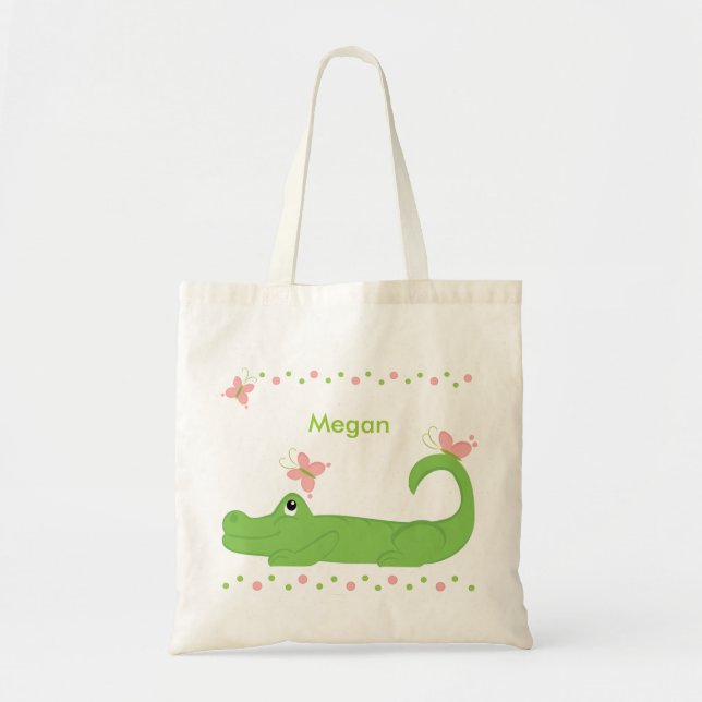 GIrly Gator Tote Bag (Front)