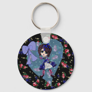 Girly Gifts Harajuku Girl style Key Ring