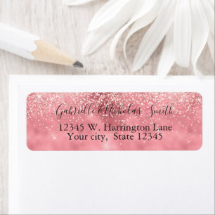 Girly Glam Pretty Pink Glitter Glitz