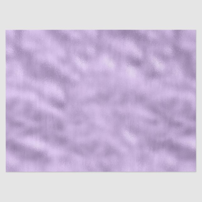Girly Glam Purple Tissue Paper (Front)