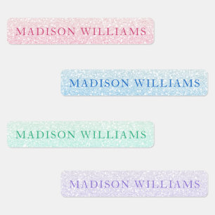 Girly Glitter Chic Modern Personalised Clothing