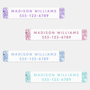 Girly Glitter Chic Modern Personalised  Clothing