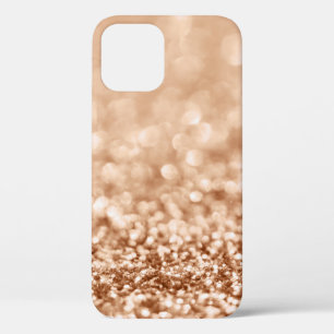 Girly Gold Glitter Sparkles iPhone 12 Case