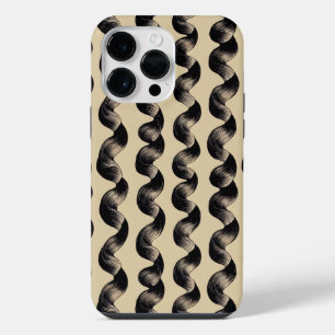 Girly Hair Stylish Modern iPhone 14 Pro Max Case