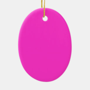 Girly Hot Pink Ceramic Tree Decoration