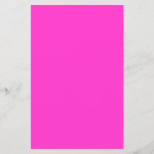 Girly Hot Pink Colour Background Customise It! Flyer