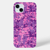 Girly Hot Pink Digital Camo
