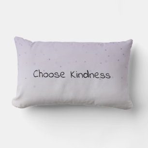 Girly Lilac Purple Confetti Glam Ombre Lumbar Cushion