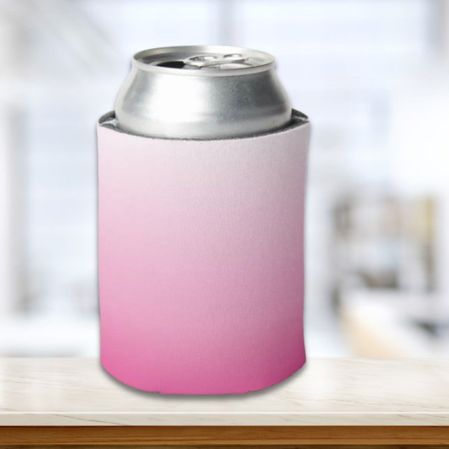 girly minimalist dusty rose cherry blossom pink can cooler (girly minimalist dusty rose cherry blossom pink can cooler)