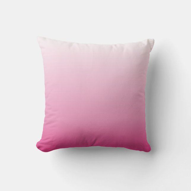 girly minimalist dusty rose cherry blossom pink cushion (Front)