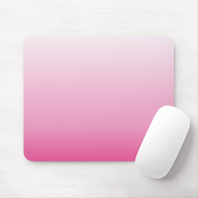 girly minimalist dusty rose cherry blossom pink mouse mat (With Mouse)