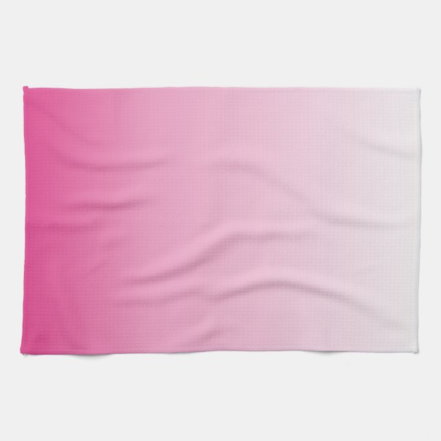 girly minimalist dusty rose cherry blossom pink tea towel (Horizontal)