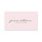 Girly Minimalist Handwritten Blush Pink