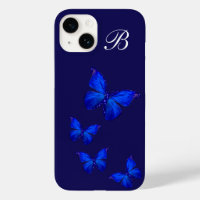 Girly Nature Butterfly Monogram