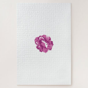 Girly, Pale Megenta, Royal Health Jigsaw Puzzle