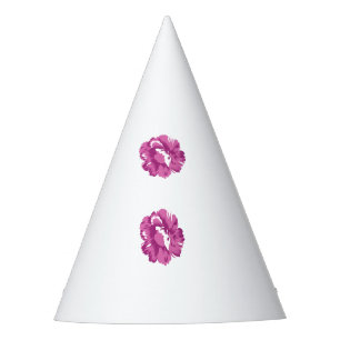 Girly, Pale Megenta, Royal Health Party Hat