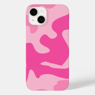 Girly pink abstract art Case-Mate iPhone 14 case