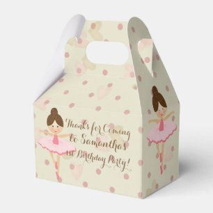 Girly Pink and Dreamy Ballerina Favour Box