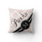 Girly Pink Damask Black Paris Monogram