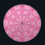 Girly Pink Dartboard<br><div class="desc">Girly Pink Dart Board</div>