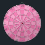 Girly Pink Dartboard<br><div class="desc">Girly Pink Dart Board</div>