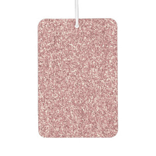 Girly Pink Glitter   Car Air Freshener