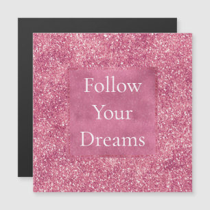Girly Pink Glitter Sparkle Glitz